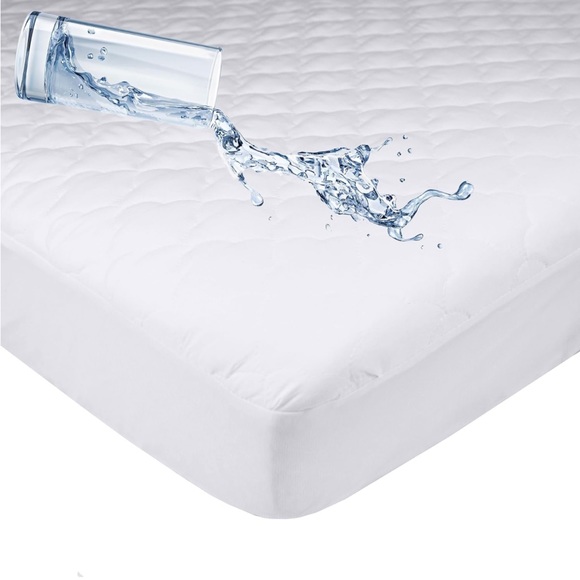 NEW Portable Mini Crib Waterproof Fitted Quilted Mattress Pad Cover ~ Bassinet - Picture 8 of 10